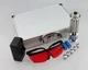 Мощный лазер с насадками 50000mw Blue Laser (синий лазер) (1002628-Silver-0) - изображение 3