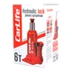 Домкрат бутылочный 6 т 200-385 мм гидравлический CARLIFE (BJ406) - изображение 5