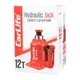 Домкрат бутылочный 12 т 190-365 мм гидравлический CARLIFE (BJ412S) - изображение 5