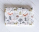 Пеленка муслиновая Kiddie Widdie Лесные зверята 110x120 см (пм 0010) - изображение 1