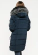 Зимняя длинная куртка с мехом Modniy OAZIS 40-42 Темно-синий (90321 40-42) - изображение 3