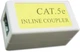 Соединитель сетевых разъемов Cablexpert CAT 5E (NCA-LC5E-001) - изображение 1