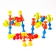 Конструктор Fat Brain Toys Mini Squigz на мини-присосках 75 деталей (F107ML) - изображение 3