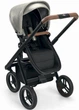 Универсальная коляска 2 в 1 Neonato Puro Urban Серебристая на черной раме (N900-76/A) (8005549409040) - изображение 2