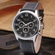 Мужские классические механические часы Jaragar Elite Black 1013 - изображение 4