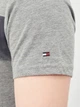 Футболка хлопковая длинная мужская Tommy Hilfiger 10493.3 S Серая - изображение 5