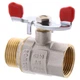 Кран шаровый WATERPRO 3/4" ГШБ (WP2904) - изображение 1