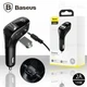 Автомобильное зарядное устройство FM модулятор трансмиттер Baseus Streamer F40 AUX Wireless MP3 Bluetooth - изображение 9