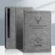 Чехол-книжка UniCase Deer Pattern для Samsung Galaxy Tab S7 (T870/875) / S8 (X700/706) - Grey - изображение 3