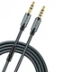 Кабель Hoco UPA04 Noble sound series Audio (with mic) 1m Grey - зображення 2
