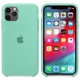 Чехол Silicone Сase для Iphone 11 Pro бампер накладка Marine Green - изображение 1