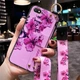 Чохол Lanyard для Huawei Y5 2018 / Y5 Prime 2018 / DRA-L21 бампер з ремінцем Rose - зображення 1