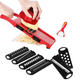 Безопасный мультислайсер для шинковки овощей и фруктов Mandoline Slicer с контейнером 6 in 1 - изображение 7