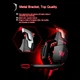 Игровые проводные наушники Kotion Each G2000 с микрофоном и подсветкой Black/Red (G2000BR) - изображение 6