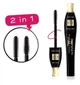 Bourjois Twist Up The Volume об'єднання ємна туш для вій з пензликом 2 в 1, відтінок Ultra Black 8 мл - зображення 2