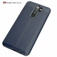 Защитный чехол Deexe Leather Cover для Xiaomi Redmi Note 8 Pro - Blue - изображение 2