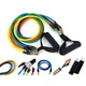 Набор эспандеров для фитнеса Power Bands 5 резиновых жгутов - изображение 2