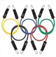 Набор эспандеров для фитнеса Power Bands 5 резиновых жгутов - изображение 7