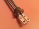 Тэн прямой из нержавейки 1000W на резьбе 1/2" для полотенцесушителей, радиаторов отопления Sanal, Турция - изображение 2
