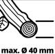 Садовый измельчитель Einhell GC-KS 2540 (3430330) - изображение 7