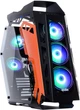 Корпус QUBE Stalker Max Black-Orange (STALKER_FMBE3) - изображение 1