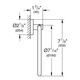 Полотенцедержатель, Grohe Essentials, 18 см, хром (40365001) - изображение 8