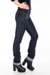 Джинсы OMAT jeans 9646-737 W 26 Темно-синие - изображение 5