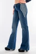 Джинсы Omat jeans 9074 клеш 30 Синие - изображение 5