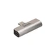 Конвертер Hoco LS26 Type-C - 3.5 AUX - Type-C та зарядка, силою струму 1,5 А Steel - зображення 3
