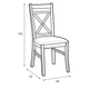 Стілець Atelie Meble Krysiak 44x105x39 (ATE_110) 002830 - зображення 2