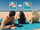 Пляжная подстилка антипесок коврик для пляжа и пикника Sand Free Mat 2x1.5м складной RY-47 - изображение 7