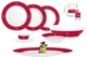 Сервіз столовий Luminarc Rubis N2517 45 предметів - зображення 1