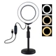 Кольцевой свет со стойкой Puluz PU392 Ring Light 16см (14W) - изображение 1