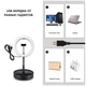 Кольцевой свет со стойкой Puluz PU480B Ring Light 26см (20W) - изображение 3