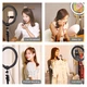 Кільцевий світло Puluz PU397 Ring Light 26см (20W) - зображення 8