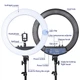 Кольцевой свет Visico RL-18II AC Ring Light (55W) - изображение 5
