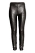 Брюки H&M 34 черный пайетки 27124107784 - изображение 1
