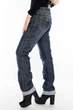 Джинсы большого размера Omat jeans 9479-805 W 30 L 34 Синие - изображение 3