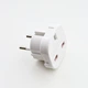 Перехідник мережевий ProZone AC9625 Compact UK to EU Plug Білий - зображення 1