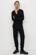 Кардиган тонкої в'язки H&M M Чорний (0579541001) - зображення 2