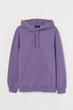 Худи Relaxed Fit H&M XL Фиолетовый (0685814065) - изображение 4