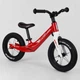 Велобег детский с магниевой рамой Corso Red/White 10567 - изображение 1
