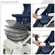 Коляска дитяча EL Camino ME 1011L ZETA DEEP BLUE - зображення 8