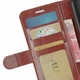 Класичний чохол-книжка Deexe Wallet Style для Samsung Galaxy A51 - Brown - зображення 3