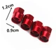 Ковпачки на Ніпель СlassyCap для Suzuki Red (4 шт) (17114) - зображення 2