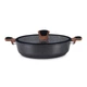 Сотейник з кришкою Fissman Diamond Grey 4,1 л AL-4306.28 - зображення 1