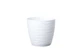 Горшок для цветов Form-Plastic Сахара Петит круглый с подставкой 2,4 л 17 х 15 см Белый - изображение 2