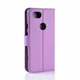 Класичний чохол-книжка Deexe Book Type для Google Pixel 3a - Purple - зображення 6