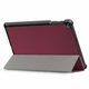 Чохол UniCase Slim для Samsung Galaxy Tab A 10.1 2019 (T510/515) - Wine Red - зображення 6