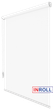 Ролета тканевая INROLL Есо-Mini 42,5х165 см Len Белый 800 - изображение 2